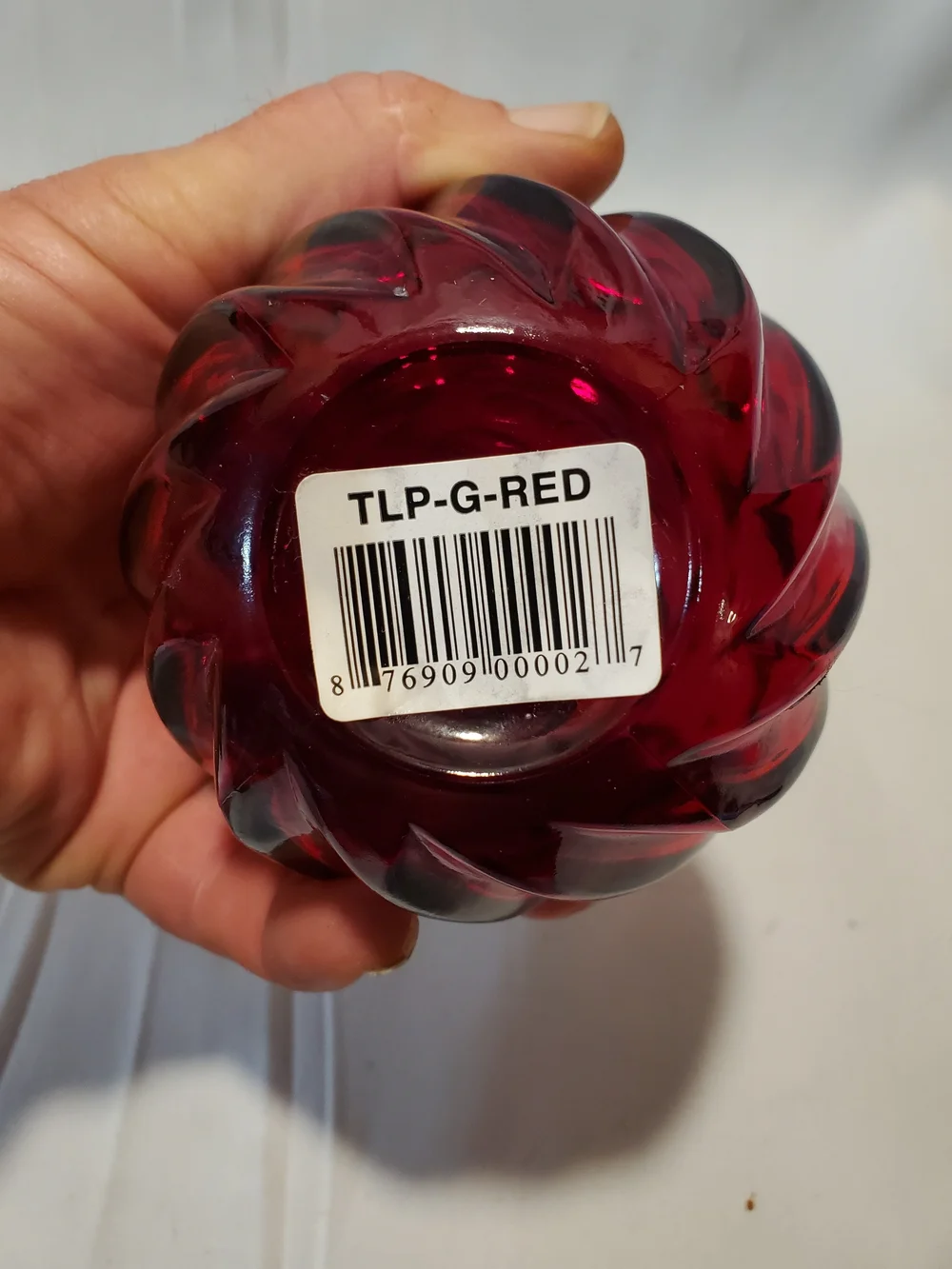 Alexandria's Ruby Spiral Catalytic Effusion Fragrance Lamp TLP-G-RED - Mint/Comp